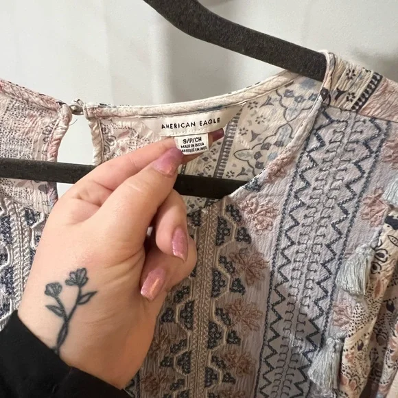 Bohemian American eagle top - Picture 5 of 10